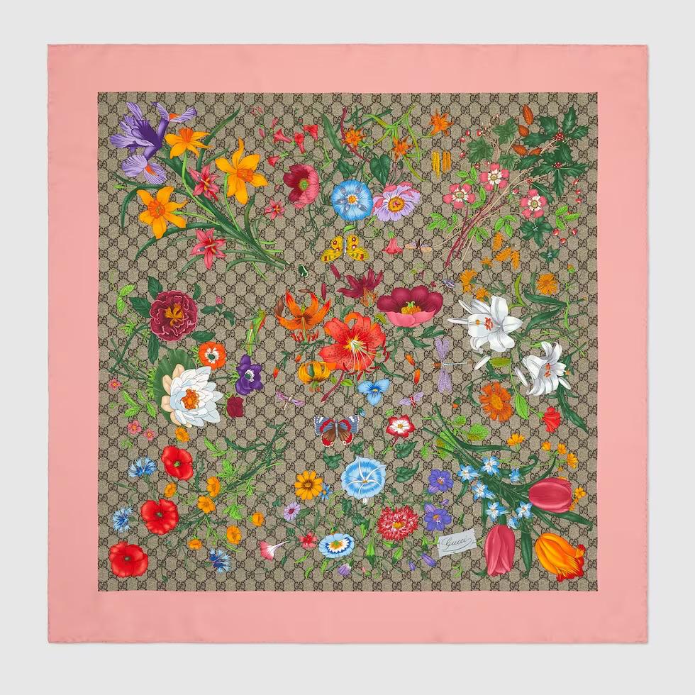 Foulard flora GG
