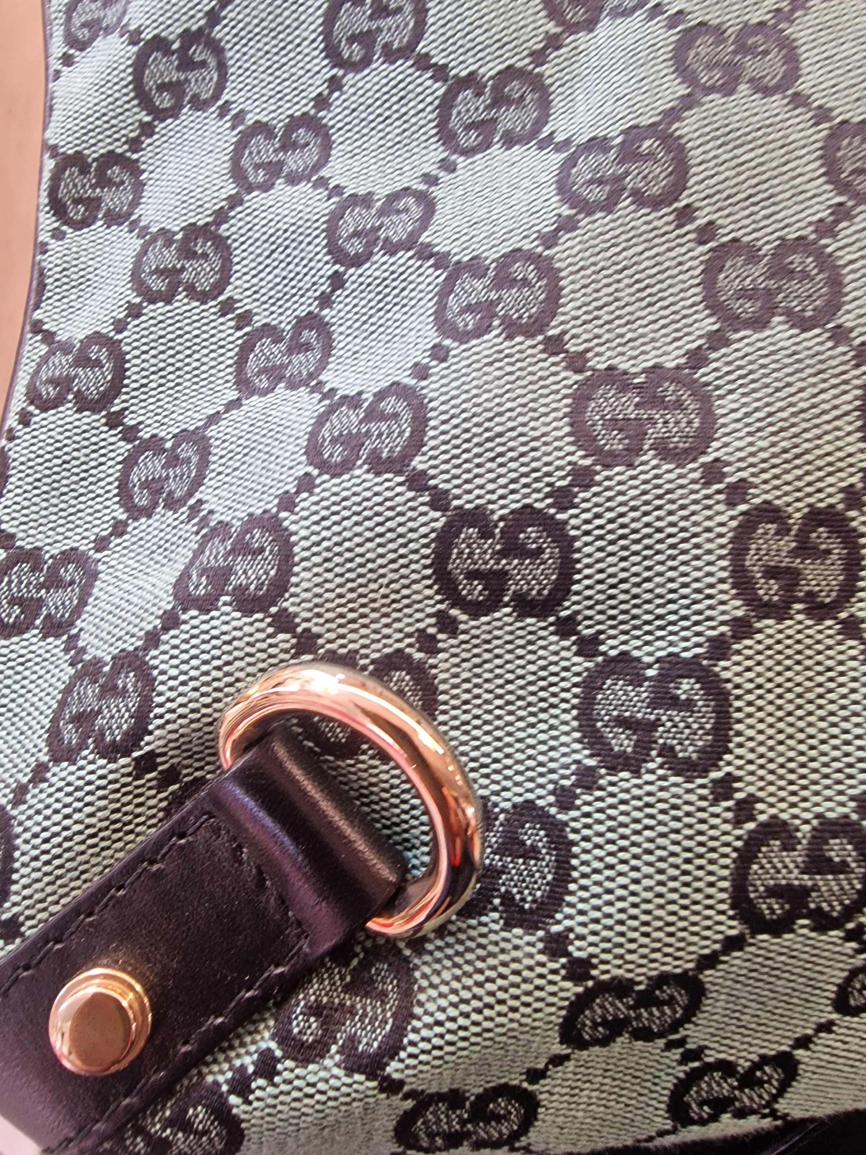 Borsa tracolla Gucci Verde D-RING